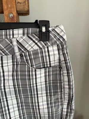 Faded Glory size 10 plaid print shorts  thumbnail 5