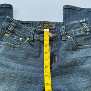 Rock&Roll Mid Rise Bootcut Cowgirl Jeans 27X32 thumbnail 6