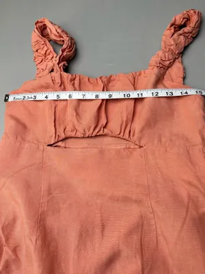 Altar’d State Pink Linen Blend Mini Dress Large Cottagecore Boho Feminine thumbnail 4