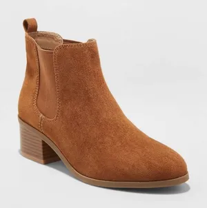 A New Day Ellie Cognac Bootie size 7 thumbnail 1