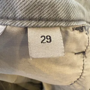 Vervet Super High Rise 90s‎ Vintage Crop Flare Jeans Size 29 Olive Green thumbnail 7