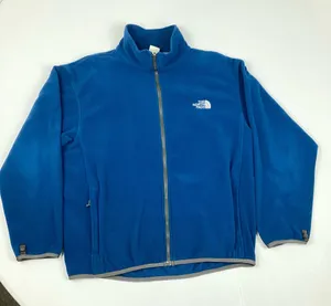 The North Face Blue Full Zip Fleece Jacket Mens Large - Fair Condition Flawed thumbnail 1