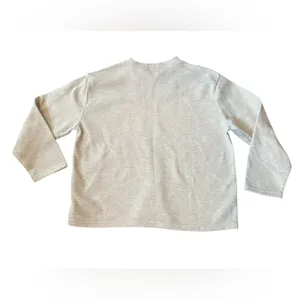NWOT Jennifer Lauren Y2K Retro Bubble Letter Teach Academic Teacher Sweatshirt thumbnail 4