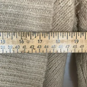 Vince Cardigan Sweater Womens Small Gray Wool Cashmere Silk Open Front Oversized thumbnail 8