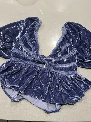 Free people velvet twist top thumbnail 8