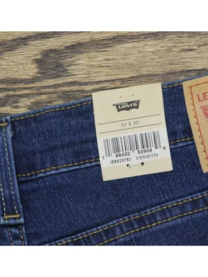 NWT Levi's 721 High-Rise Skinny Jeans 92463221 Eternal Indigo Dark Blue 32X30 thumbnail 7