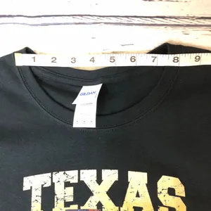Gildan Texas Strong graphic tee T-Shirt Women’s Patriotic T-Shirt USA Flag Texas Pride thumbnail 8