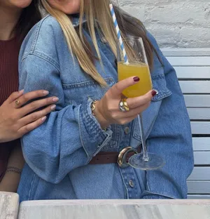 H&M Denim Dress thumbnail 1