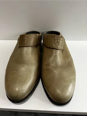 Ariat Convertible Sport Olive Tan Leather Mule Clogs Western Comfort Shoes thumbnail 2