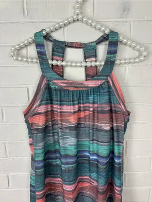 Prana Multi Color Printed Active Athletic Dress Size S thumbnail 3