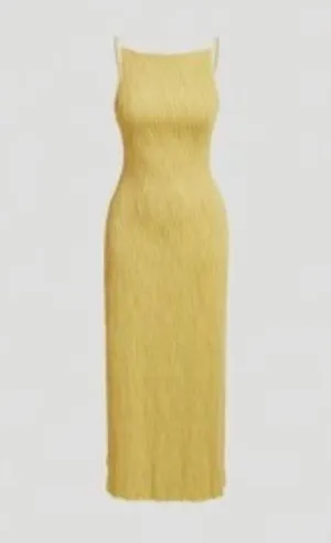 Maxi Dress Yellow Size M thumbnail 1