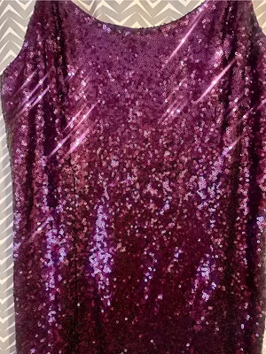 Lulus | Bring It Purple Sequin Bodycon Mini Dress, XL thumbnail 4