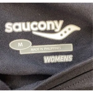 Saucony Long Sleeve Black Running Shirt Size Medium thumbnail 3