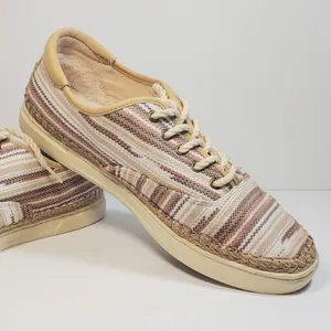 UGG Australia Eyan Canvas Sneakers Rose 9.5.‎ B71 thumbnail 1