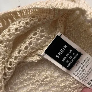 Shein Women's Cream and Tan Jumper thumbnail 3