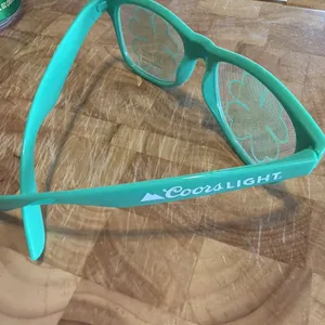 Coors Light‎ Shamrock Green Glasses St. Patrick's Day Fun Dress Irish 4 Clover thumbnail 3