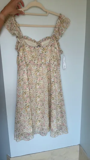 Floral Sundress Papaya Cut-Out thumbnail 2
