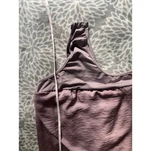 Satin Pink‎ Bodysuit size Small Mauve V-Neck Sexy Elegant Tucked In Pastel Chic thumbnail 7