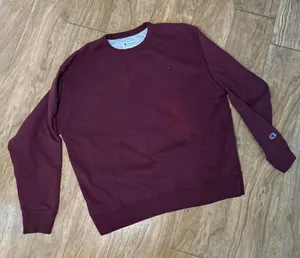 Champion Maroon Sweater thumbnail 1