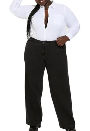 Torrid Straight Classic Denim High-Rise Carpenter Jean Size 16R thumbnail 1