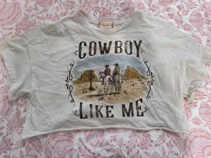 Altar'd State Cropped Country Top thumbnail 1