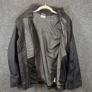 Columbia Jacket Womens Medium Black Mesh Lined Omni Tech Windbreaker Hoodie‎ thumbnail 3