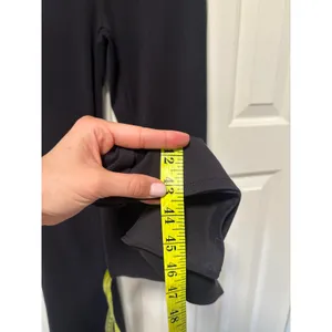 X by Gottex Women’s Black Flare Yoga Pants Size Small High Rise Stretch thumbnail 5