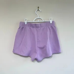 The North Face Purple Fleece Shorts Medium Women Lounge thumbnail 4