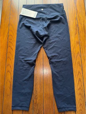 Lululemon Wunder Train High Rise 25” Black Size 10 NWT thumbnail 2