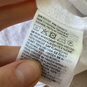 H&M Oversized Sheer CrêPe Polo Shirt thumbnail 7