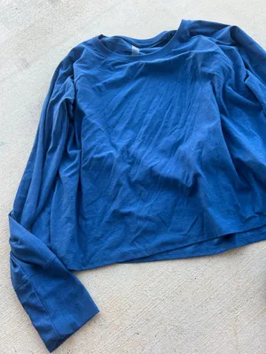 Beyond‎ Yoga bright blue top size M thumbnail 4