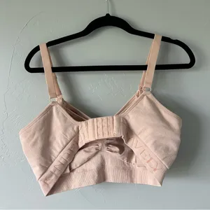 Kindred Bravely Sublime Hands-Free Pumping Nursing Bra Pink Heather Large Busty thumbnail 5