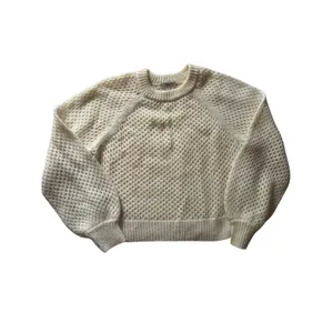 Joie Cream Alpaca Wool Blend Textured Sweater XS thumbnail 8