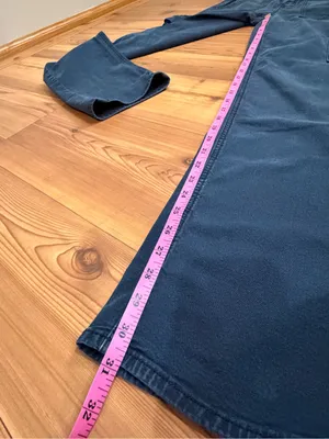 American Eagle Women Stretch Cargo Straight Pants Blue Gray Size 6 Long Tall thumbnail 8