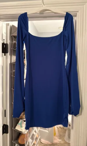 Lucy in the Sky Blue homecoming dress thumbnail 2