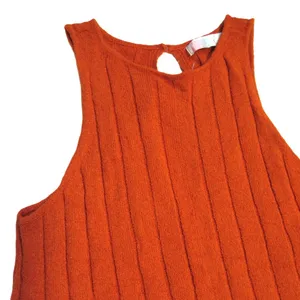 NWT Free People FP Beach Easy Living Sweater One-Piece in Terracotta Jumpsuit S thumbnail 8