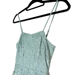Lulus Floral Lace Sleeveless Tiered Maxi Dress Small Fairycore Coquette Formal thumbnail 2