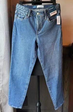 Old Navy Light Blue High-Rise OG straight Jeans Sz 2 nwt thumbnail 1