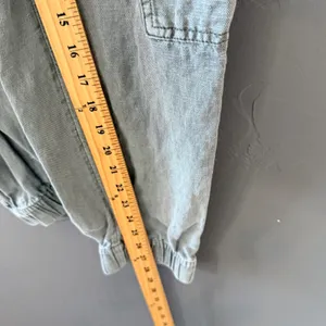 C&C California Womens Sage Green‎ Linen Blend Cargo Jogger Pants Size M Bohemian thumbnail 7