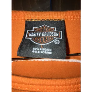 Harley Davidson Women's Large,‎ T-Shirt Top Orange Short Sleeve Cancun Mexico thumbnail 3