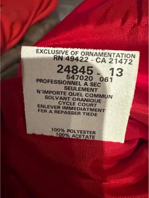 Vintage Jessica McClintock Strapless Red Cocktail Dress thumbnail 5