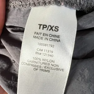 Garage Women's Gray High Waisted Cargo Baggy Parachute Trousers Pants‎ Size XS thumbnail 4