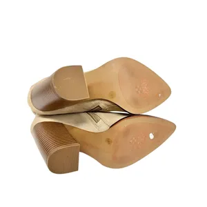 Vince Camuto Orethana Beige Suede Slouchy Pointed Toe Block Heel Boots 7.5M thumbnail 11