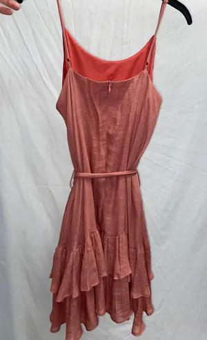 Pink Spaghetti Strap Dress Size M thumbnail 4