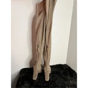 Steve Madden Women's 9.5 Emotions Taupe Over The Knee Boots thumbnail 3