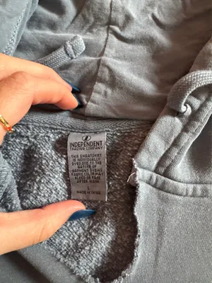 Vintage Sweatshirt Gray Size L thumbnail 2