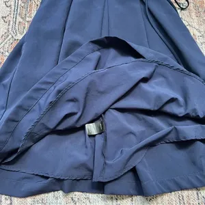 Lulus Thinking About You Navy Blue Pleated Faux Wrap Midi Dress Size Small thumbnail 12