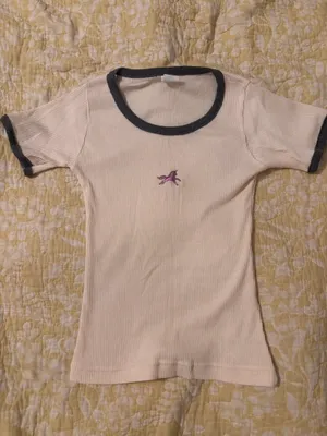 Cream Baby Tee Tan thumbnail 2