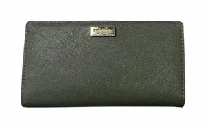 Kate Spade Green Leather Bifold Wallet thumbnail 1