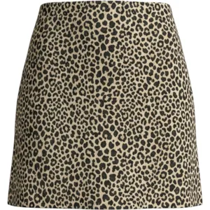 NEW Vintage Gantos Mini Skirt M Leopard Print Deadstock Made in USA 90s Mobb thumbnail 2